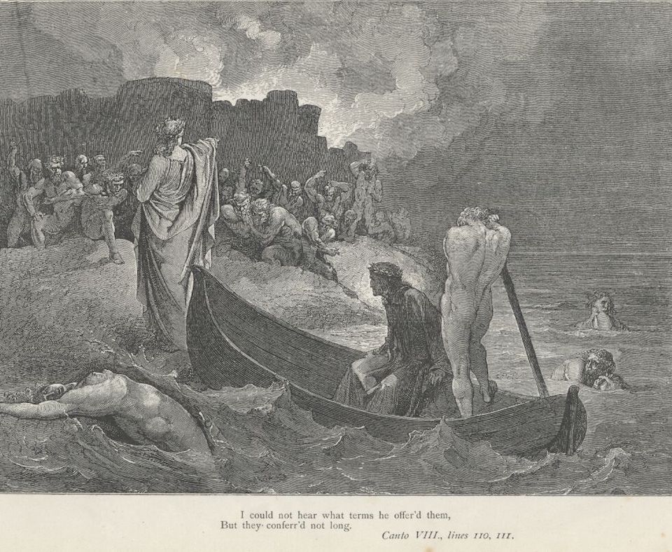 Lo spazio nella Divina Commedia divina commedia emmebiedizioni spazio inferno viii