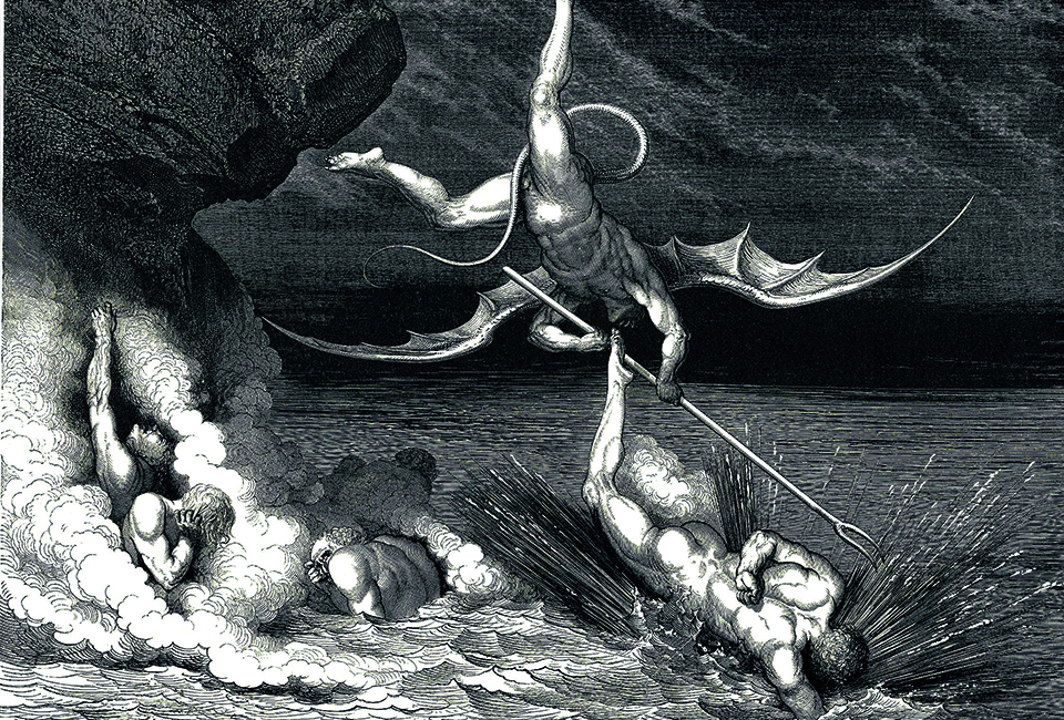 Lo spazio nella Divina Commedia divina commedia emmebiedizioni barattieri diavoli xxii