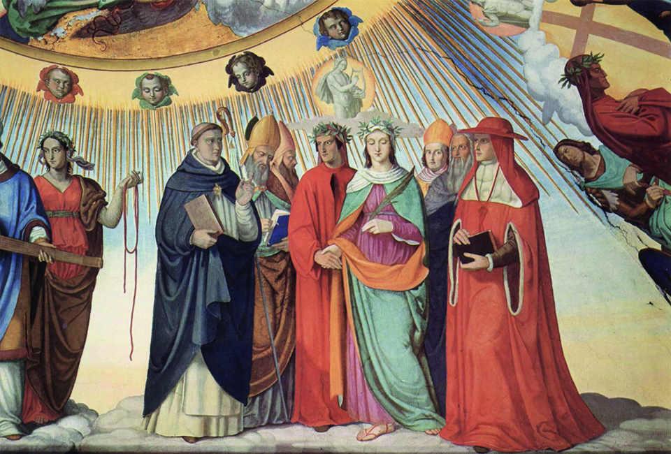 Lo spazio nella Divina Commedia divina commedia emmebiedizioni san tommaso x