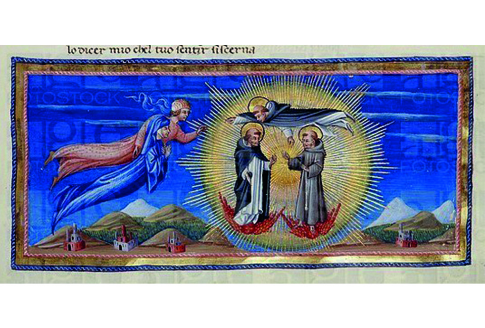 Lo spazio nella Divina Commedia divina commedia emmebiedizioni san tommaso san francesco xi